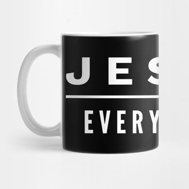 Jesus Over Everything by Happy - Design